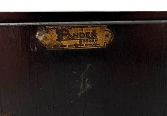 Art Deco Modernist Dressing Table or Vanity by Hendrik Wouda for Pander, 1924